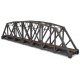 Single-Track Arched Pratt Truss Bridge -- Kit - 14-3/32 x 2 x 3-1/2′ 35.7 x 5 x 8.8cm, N, Walthers Cornerstone 3870