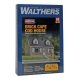 Brick Cape Cod House -- Kit - 4-1/4 x 3-5/8 x 3′ 10.7 x 9.2 x 7.6cm, HO, Walthers Cornerstone 3774