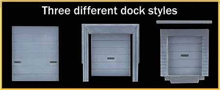 Truck and Railroad Docks -- Kit, N, Walthers Cornerstone 3268