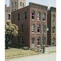 Townhouse 1 - Woodland Scenics DPM Landmark Structures(R) -- Kit - 2-1/2 x 4-1/4′ 6., HO, Design Preservation Models 10900