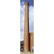 One-Piece Brick Smokestack -- pkg(2) - Assembled - 1-1/4 x 10-1/4′ 3.2 x 25.7cm, HO, Walthers Cornerstone 3728