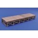 Laser-Cut Wood Kit -- Loading Dock - 5-3/4 x 1-1/2′ 14.6 x 3.8cm, HO, Blair Line 172