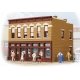 Gemini Building -- Assembled - 4-1/4 x 3-5/8 x 3-3/8′ 10.7 x 9.2 x 8.5cm, HO, WalthersTrainline 806