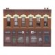 Gemini Building -- Assembled - 4-1/4 x 3-5/8 x 3-3/8′ 10.7 x 9.2 x 8.5cm, HO, WalthersTrainline 806