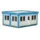 Modern Yard Office -- Kit - 3 x 2-3/8 x 15/16′ 7.6 x 6 x 3.4cm, HO, Walthers Cornerstone 4078