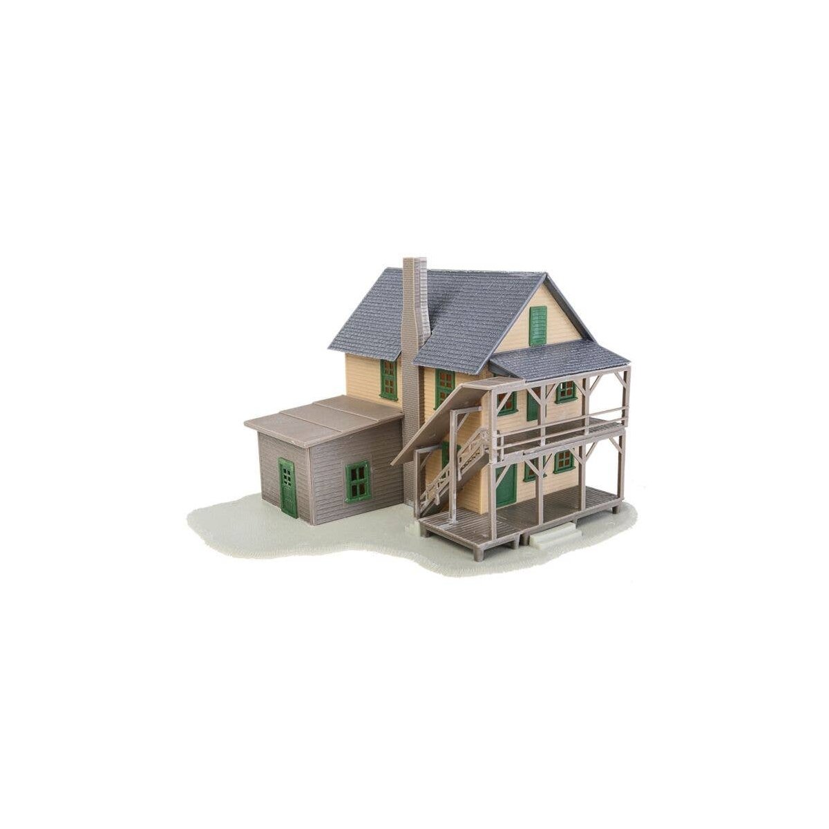 Rooming House -- Kit - 4-1/4 x 4-3/4′ 10.7 x 12cm, HO, WalthersTrainline 914