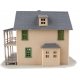 Rooming House -- Kit - 4-1/4 x 4-3/4′ 10.7 x 12cm, HO, WalthersTrainline 914