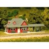 Passenger Station - Kit -- 4-1/8 x 9′ 10.3 x 22.5cm, HO, Atlas Model Railroad Co. 706