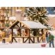 Christmas Market Mulled Wine Stand -- Laser-Cut Wood Kit, HO, Noch Gmbh & Co 14393