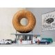 Hole-In-One Donut Shop -- Kit - 2-7/8 x 1-1/2 x 2-7/8′ 7.3 x 3.8 x 7.3cm, N, Walthers Cornerstone 3835