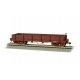 Wood Gondola - Spectrum(R) -- Data Only (oxide red), On30, Bachmann Industries 27201