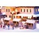 Christmas Market Stall Set - Kit -- 1-1/2 x 1-1/16 x 1-5/16′ 3.8 x 2.7 x 3.4cm pkg(3), HO, Noch Gmbh & Co 66412