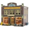 Harrison′s Hardware - Built-&-Ready Landmark Structures(R) -- Assembled - 4-19/32 x 3-5/8 x 4-1/, HO, Woodland Scenics 5022