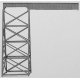Tall Steel Viaduct Length Extension -- 120′, N, Micro Engineering 75542
