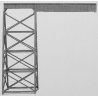 Tall Steel Viaduct Length Extension -- 120′, N, Micro Engineering 75542