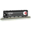 56′ 4-Bay Center-Flow Hopper - Ready to Run - Silver Series(R) -- Canadian Pacific 388511, N, Bachmann Industries 17565