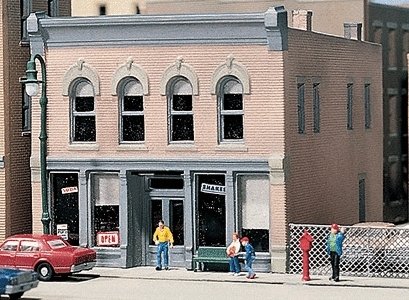 DPM Structure Kits -- Char`s Soda Shoppe - 2-5/8 x 3-1/4` 6.7 x 8.3cm, N, Design Preservation Models 50400
