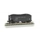 USRA 55-Ton 2-Bay Open Hopper w/Load - Ready to Run - Silver Series(R) -- Clinchfield 44257 (black), N, Bachmann Industries 1955