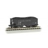 USRA 55-Ton 2-Bay Open Hopper w/Load - Ready to Run - Silver Series(R) -- Clinchfield 44257 (black), N, Bachmann Industries 1955