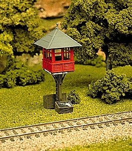 Elevated Gate Tower -- Kit - 1-1/4 x 2′ 3.1 x 5cm, HO, Atlas Model Railroad Co. 701