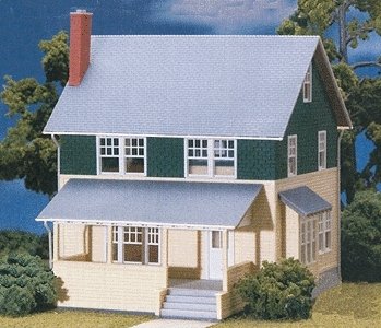 Lovely Ladies Home Series(TM) -- Kate′s Colonial Home - Kit, N, Atlas Model Railroad Co. 2844