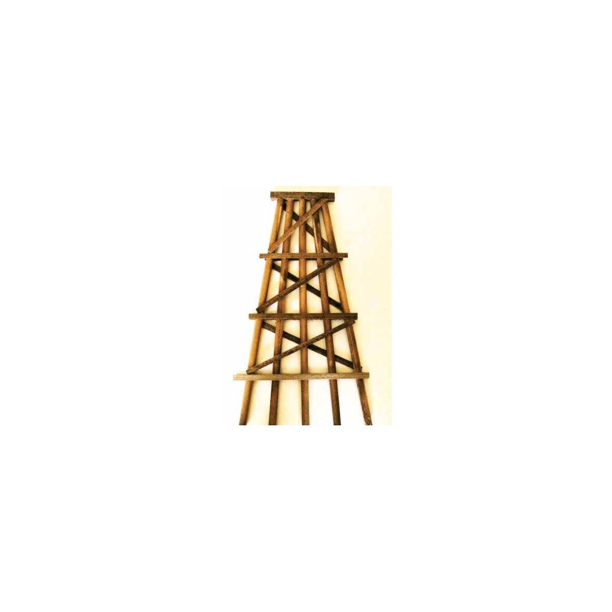 Wood Trestle Bents - Assembled -- Large - 7′ 17.8cm Tall pkg(5), HO, Grand Central Scenery TB3