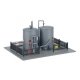 2 Storage Tanks -- Kit - 4-7/16 x 3-7/8 x 2-3/8′ 11.3 x 9.9 x 6cm, HO, Faller Gmbh 131338