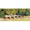 Railroad Loading Ramp & Dock -- Kit - 6-3/4 x 1-3/8 x 5/8′ 12.7 x 7.6 x 3.7cm, HO, Monroe Models 2203