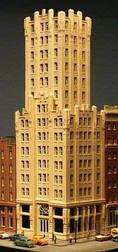 Ivory Tower -- Kit - 4-1/8 x 3-3/8` x 13-1/8` 10.5 x 8.6 x 33.3cm, N, Lunde Studios 10