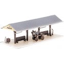 Station Platform 2-Pack -- Kit - Each: 3-1/4 x 1-1/4′ 8.25 x 3.2cm, N, Atlas Model Railroad Co. 2842