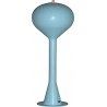 Spherical Water Tower w/Flashing Red Light - 9-3/4′ 24.7cm Tall -- Sky Blue, HO, Railtown Model Railroad Suppli 2904L