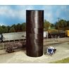 Flat Top Water/Oil Tank -- Kit - Scale Height 60′ 18.3m, HO, Rix Products 502
