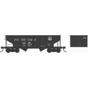 PRR Class GLa 2-Bay Open Hopper - Ready to Run -- Baltimore & Ohio 720820 (Ex-BR&P, black, Small Capitol Logo), N, Bowser Manufa