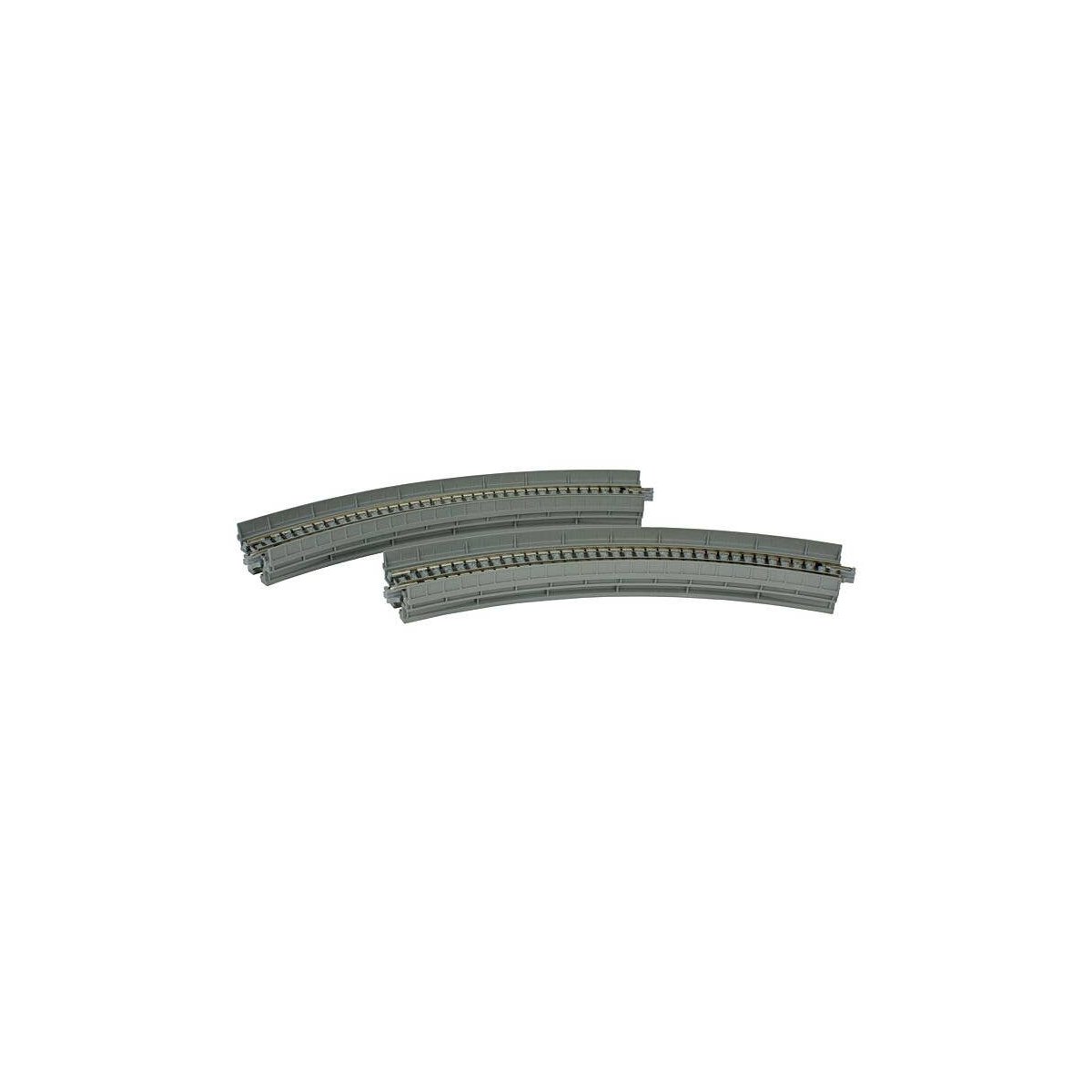 Single-Track Viaduct -- Curved R249 - 45 (R 9-13/16′ - 45) pkg(2), N, Kato USA Inc 20505