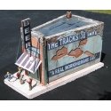 The Trackside Tavern -- Cast Plaster Kit - 6 x 4′, HO, Downtown Deco 1040