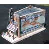 The Trackside Tavern -- Cast Plaster Kit - 6 x 4′, HO, Downtown Deco 1040