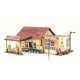 Sonny`s Super Service - Landmark Structures(R) -- Kit - 3-3/16 x 2-7/8` 8.09 x 7.36cm, N, Woodland Scenics 5203
