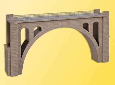 Stone Arch Viaduct Bridge -- 8-3/8 x 1-1/2′ 20.9 x 3.8cm, N, Kibri 37666