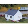 One-Story House -- Kit - 3 x 3-7/8′ 7.7 x 9.9cm, HO, Rix Products 201