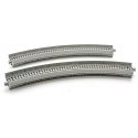 Single-Track Viaduct -- Curved R315 - 45 (R 12-3/8′ - 45) pkg(2), N, Kato USA Inc 20520