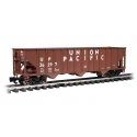 Bethlehem Steel 100-Ton 3-Bay Hopper - Ready to Run -- Union Pacific 36297 (Boxcar Red, white), G, Bachmann Industries 93654