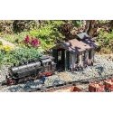 Branchline Locomotive Shed -- Kit - 17-1/2 x 11-3/8 x 11-5/8′ 44.5 x 29 x 29.5cm, G, Pola 330890