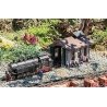 Branchline Locomotive Shed -- Kit - 17-1/2 x 11-3/8 x 11-5/8′ 44.5 x 29 x 29.5cm, G, Pola 330890