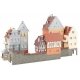 B-924 Old Town Block -- Kit in Retro Package - 12-3/16 x 5-1/8 x 6-7/8′ 31 x 13 x 17.4cm, HO, Faller Gmbh 109924