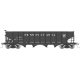 Class H21A 4-Bay Hopper - Ready to Run -- Pennsylvania Railroad (black, Plain Keystone), HO, Rapido Trains Inc 178009A