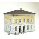 Police Station w/Police & Accessories - Kit, HO, Preiser Kg 19000
