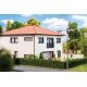 WeberHaus ModernLife Single-Family Home -- Kit - 5-9/16 x 4-11/16 x 3-9/16′ 14 x 11.9 x 9.1cm, HO, Faller Gmbh 130648