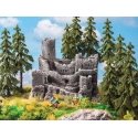 Castle Ruins -- 6-1/8 x 3-15/16 x 4-3/4′ 15.5 x 10 x 12cm, HO, Noch Gmbh & Co 58609