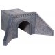Cut-Stone Foam Underpass w/Wing Walls - 1-Sided -- 7-1/16 x 4-5/16 x 3-1/8′ 18 x 11 x 8cm (Need , HO, Noch Gmbh & Co 58292