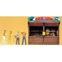 Concession Stand -- Shooting Gallery, HO, Preiser Kg 24694